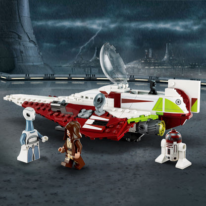 LEGO Star Wars OBI-Wan Kenobi's Jedi Starfighter 75333 Building Toy Set - Features Minifigures, Lightsaber, Clone Starship from Attack of The Clones, Great Gift for Kids, Boys, and Girls Ages 7+ 🍁 All In One Marketplace Canada