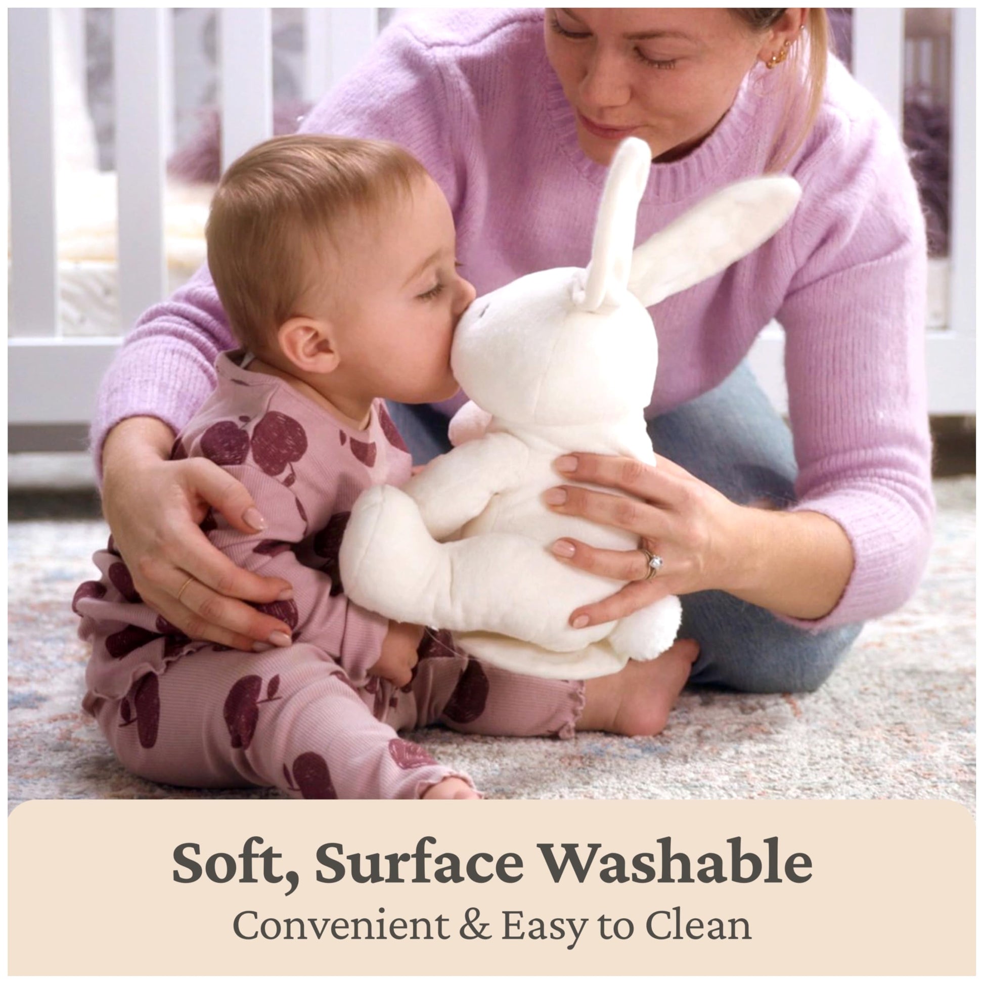 GUND Baby Flora Bunny 12-Inch Interactive Animated Musical Baby Toy 🍁 All In One Marketplace Canada GUND