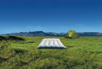 INTEX 67997E Camping Air Mattress Mat 26.5" x 72.5": Durable Outdoor Use – 2-PLY Laminate – Velvety Surface – Unique Construction – 300lb Weight Capacity Intex