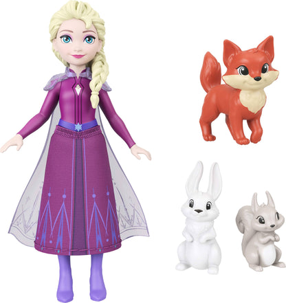 Mattel Disney Frozen Elsa Winter Animal Fun Playset & Small Doll 🍁 All In One Marketplace Canada