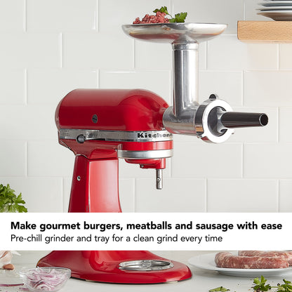 KitchenAid Metal Food Grinder Attachment, KSMMGA