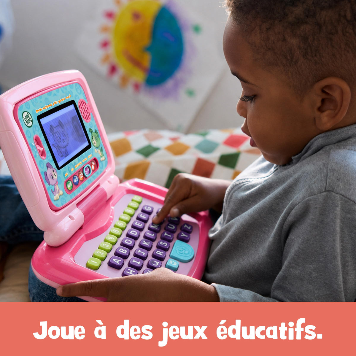 Leapfrog 2-in-1 LeapTop Touch Pink (French Version)