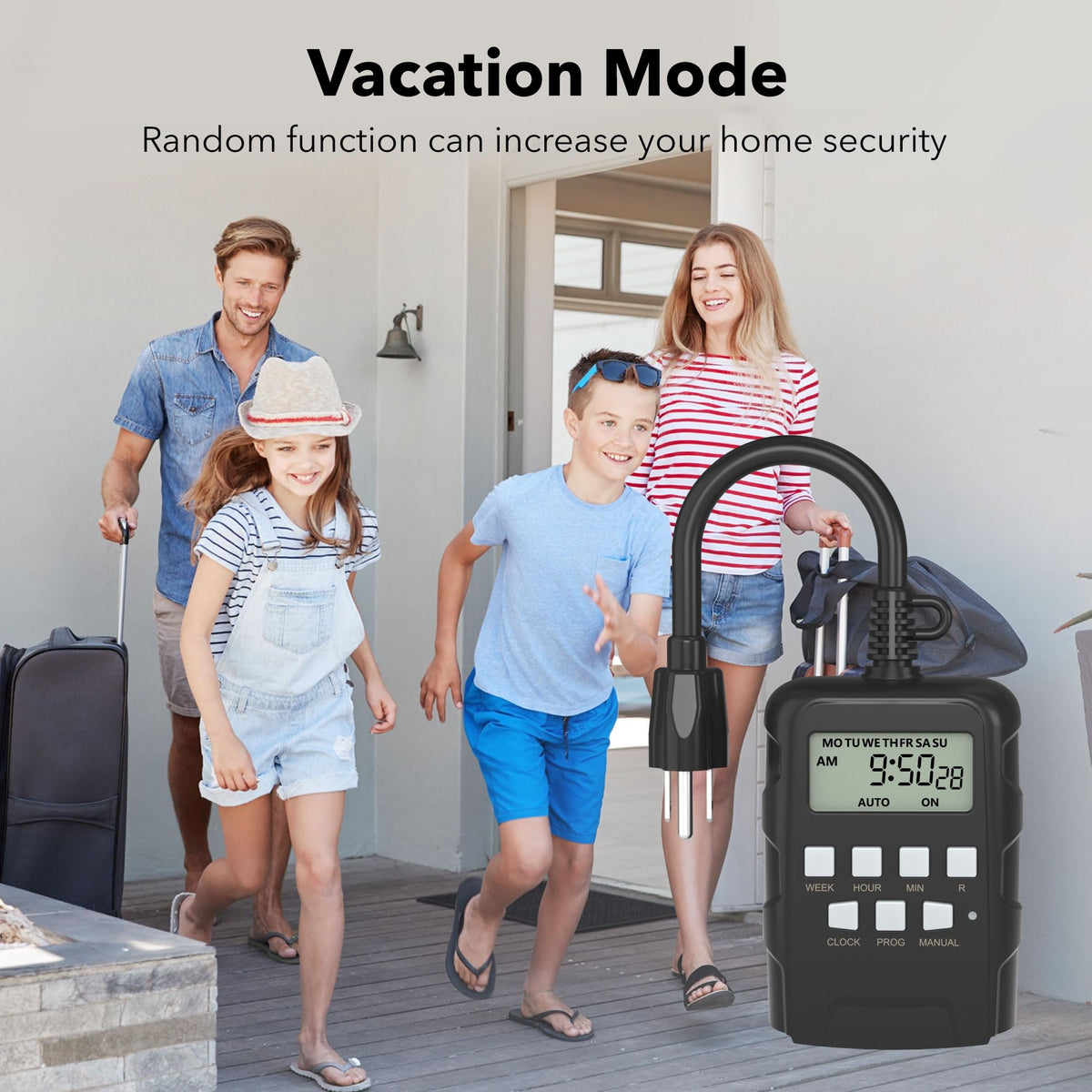BN-LINK 7 Day Outdoor Heavy Duty Digital Programmable Timer Dual Outlet 🍁 All In One Marketplace Canada