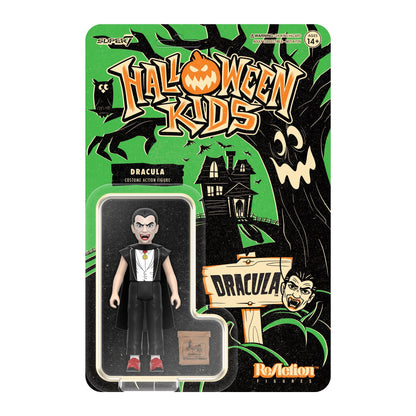 Super7 Halloween Kids Universal Monsters Dracula Boy - 3.75" Universal Monsters Movies Action Figure with Accessory Classic Movie Collectibles