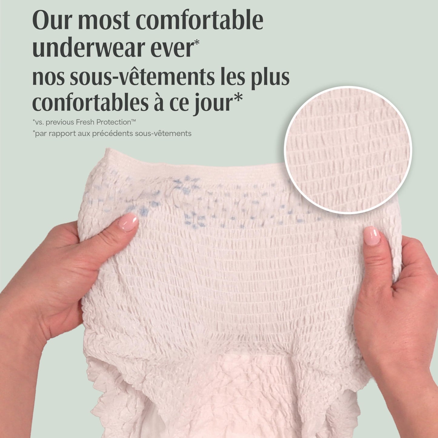 Depend FIT-FLEX Adult Incontinence Underwear for Women, Maximum Absorbency, M, Blush, 30 Count