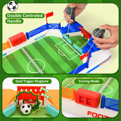 Mini Foosball Table Game, Luckades Soccer Toys for 3 4 5 6 7 8-12 Year Old Boy Gifts Toys for Kids Age 3-5 4-6 7-10 Girl Children Christmas Birthday Gifts Family Party Games for Kids & Adults 🍁 All In One Marketplace Canada