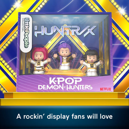 Little People Collector Kpop Demon Hunters: HUNTR/X Special Edition Set for Movie Fans, 3 Figures in a Display Package 🍁 All In One Marketplace Canada