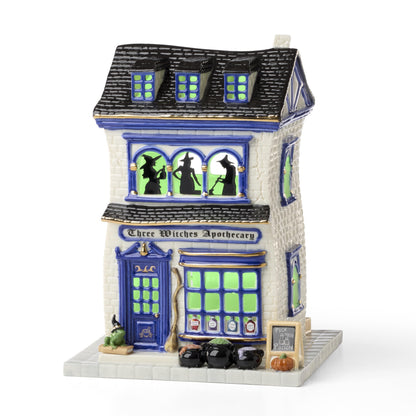 Lenox 899029 Vintage Halloween Apothecary Potion Shop Light-Up Figurine