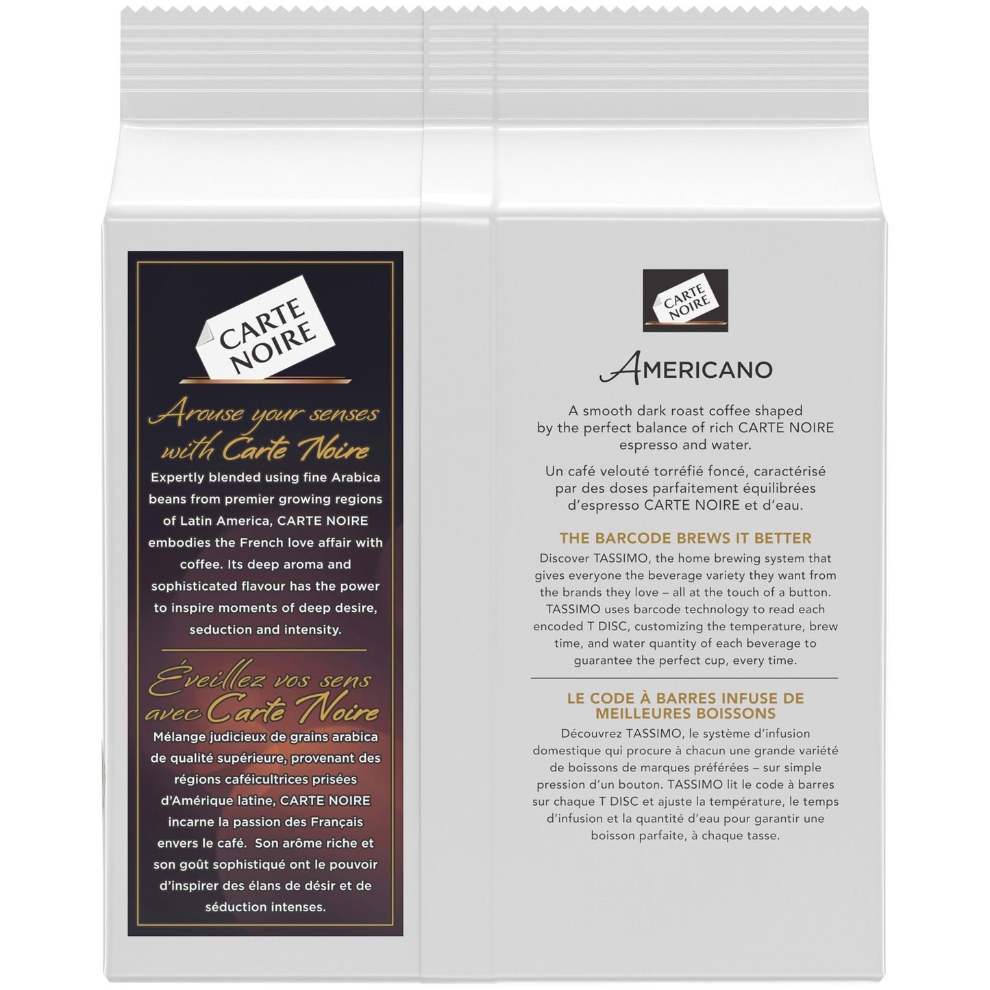 Carte Noire Americano Coffee T-Discs for Tassimo Brewers, 70 Count