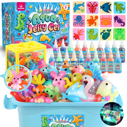 wookidel Magic Gel Water Elf Toy Kit, Aqua Fairy Water Gel Kit for Kids 🍁 All In One Marketplace Canada