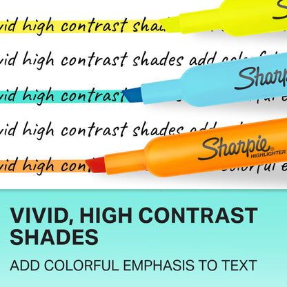 Sharpie Tank Highlighters, Chisel Tip, Assorted Colours, 12 Count 🍁 All In One Marketplace Canada