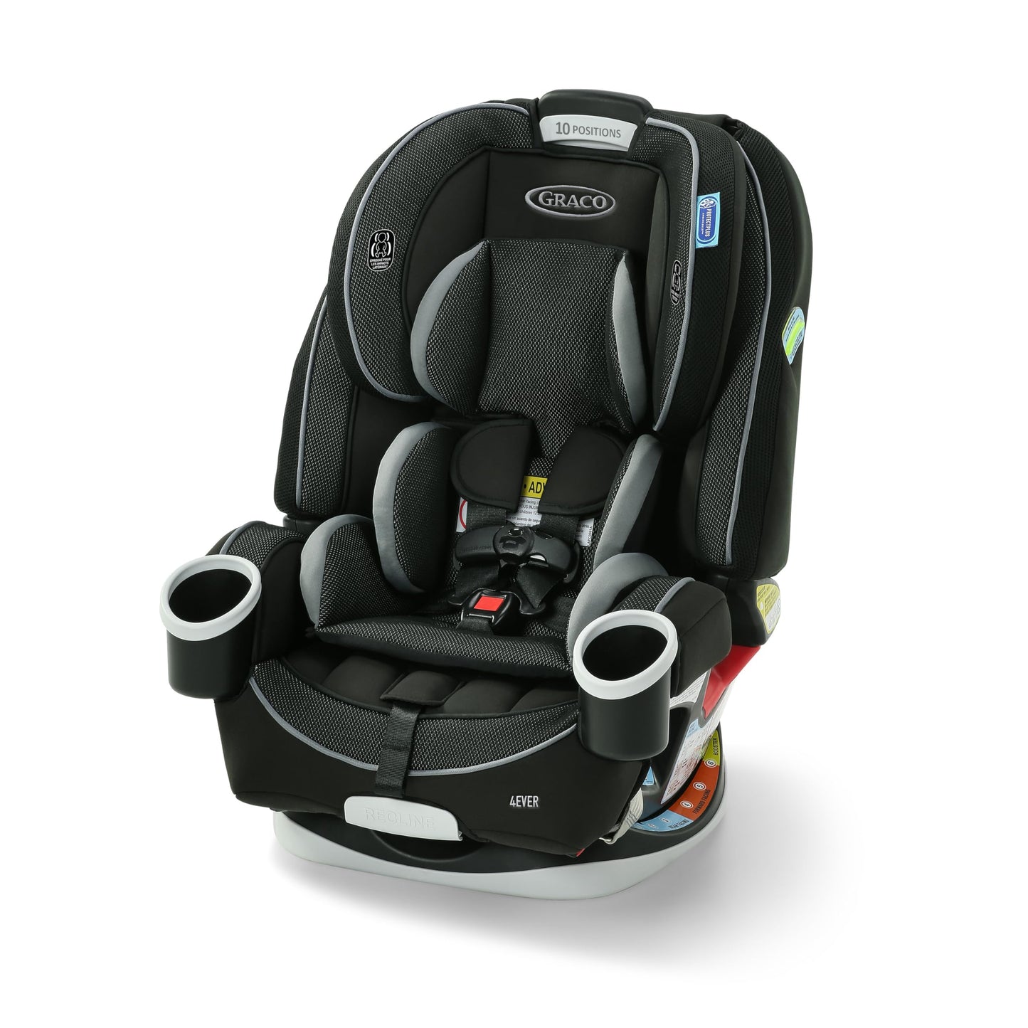 Graco 4Ever All-in-One Convertible Car Seat, 4-in-1 Baby to Big Kid Car Seat from 1.8-54 kg (4-120 lb), ProtectPlus Engineered, Raegen