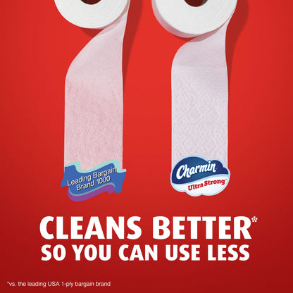 Charmin Toilet Paper Ultra Strong, 24 Mega Rolls = 96 Regular Rolls - Available at All In One Marketplace Canada