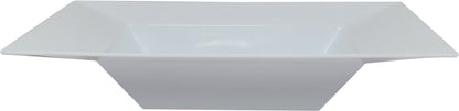 CLR - 8.5" Square Plastic Bowl - White / SB85