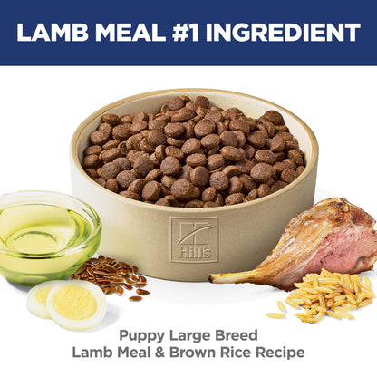 Hill's Science Diet Puppy Large Breed Lamb Meal & Brown Rice Recipe Dry Dog Food 13.6 kg Bag Hill's Science Diet
