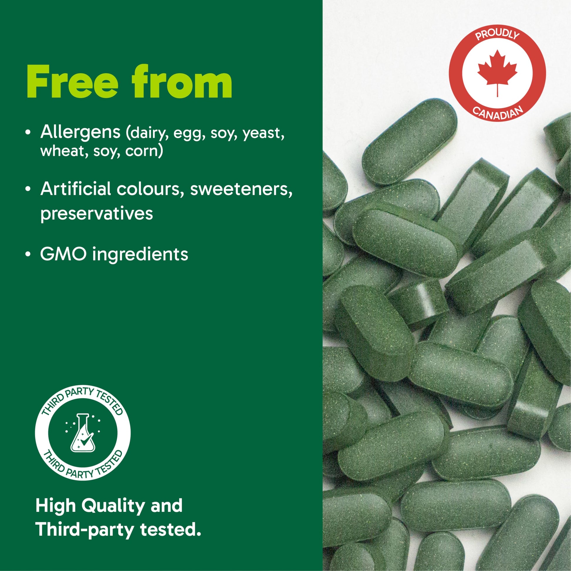 Organika Spirulina 180 Tabs Organika