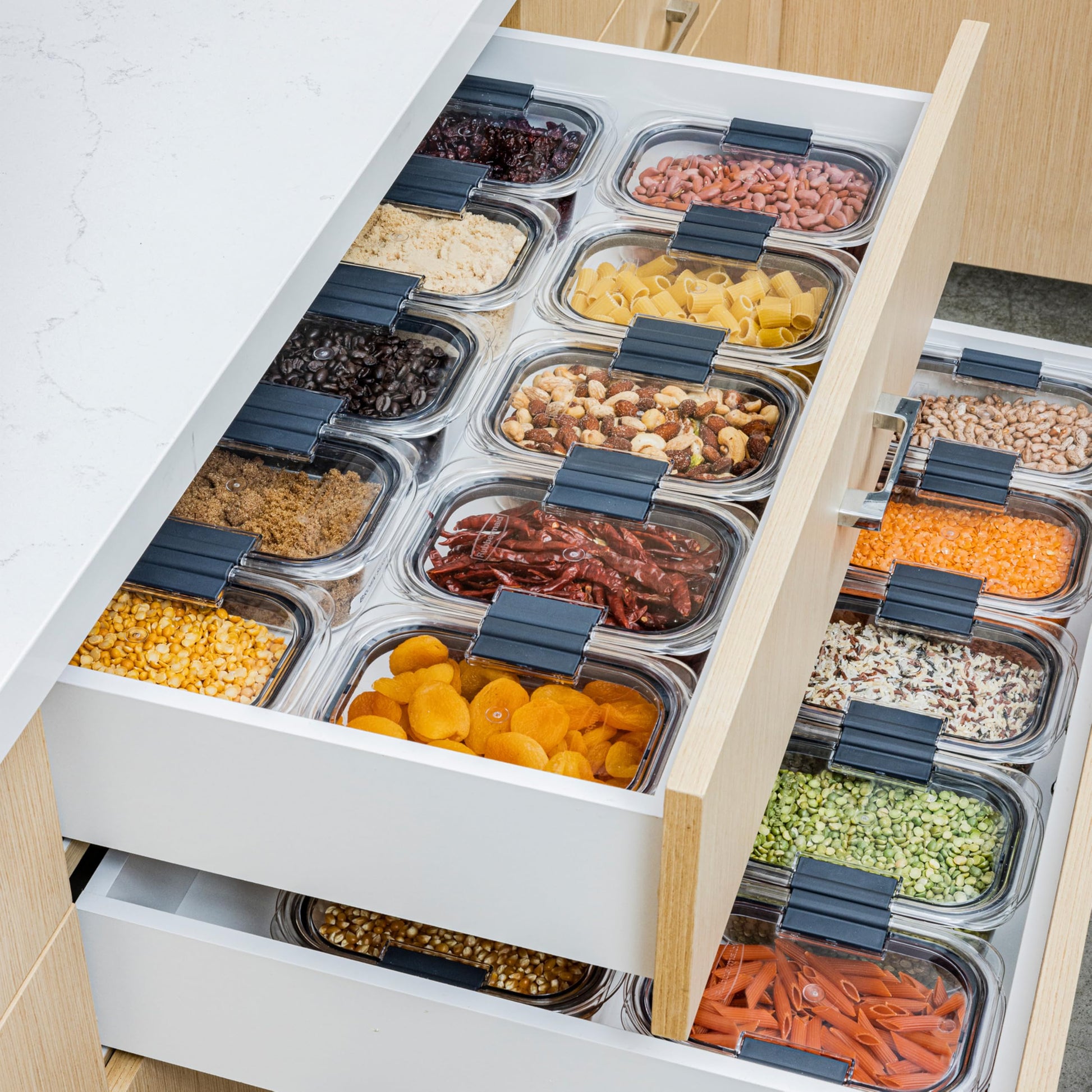 Rubbermaid 44-Piece Brilliance Food Storage Containers with Lids for Lunch, Meal Prep and Leftovers, Dishwasher Safe, Leak-Proof & BPA-Free