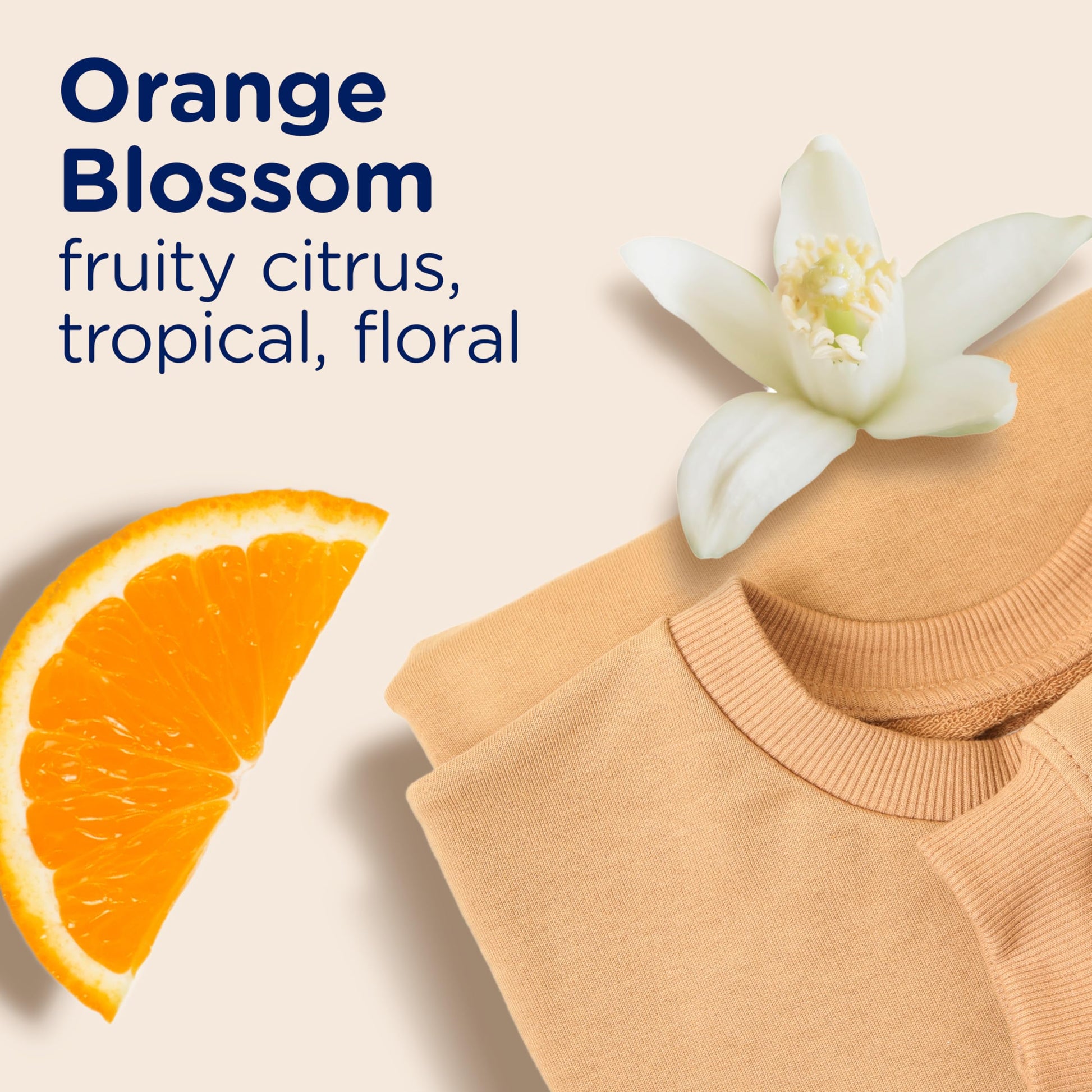 Downy Light Laundry Scent Booster Beads, Orange Blossom Scent, In-wash fabric beads designed to be gentle with a light boost of scent, No Heavy Perfumes, 680 Grams - Available at All In One Marketplace Canada