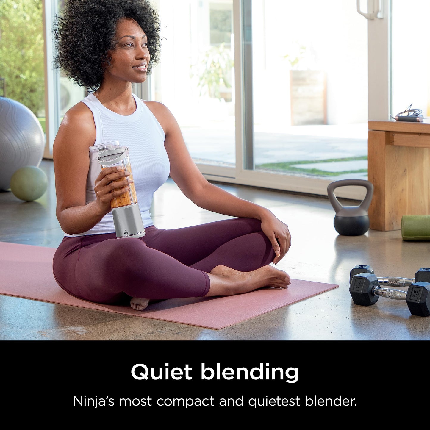 Ninja Blast Portable Blender, Cordless, 18oz. Vessel, Personal Blender for Shakes & Smoothies, BPA Free, Leakproof Lid, USB-C Rechargeable, White, BC151WHC (Canadian Version) 🍁 All In One Marketplace Canada