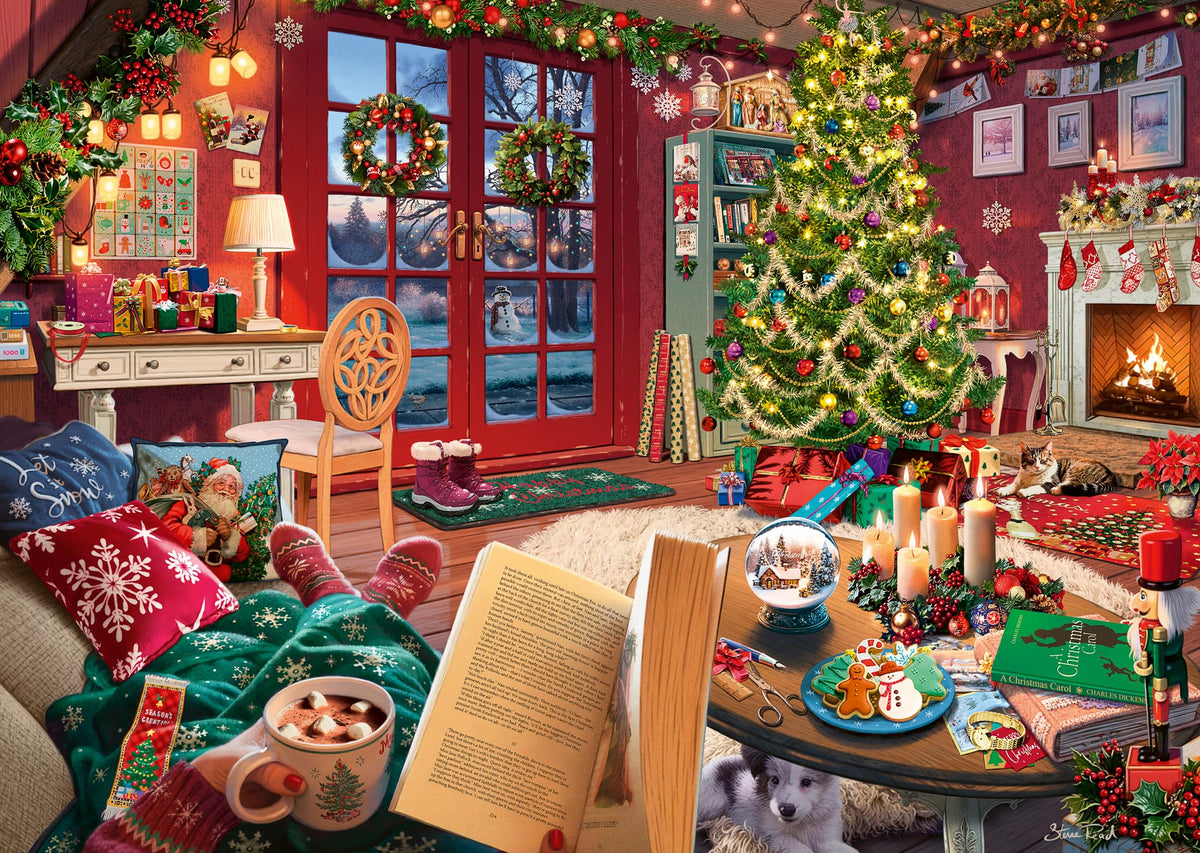 Ravensburger Cozy Christmas 500 Piece Large Format Jigsaw Puzzle for Adults 🍁 All In One Marketplace Canada