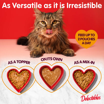 Hartz Delectables Stew Non Seafood Lickable Wet Cat Treats, Variety Flavour 24 Pack 🍁 All In One Marketplace Canada