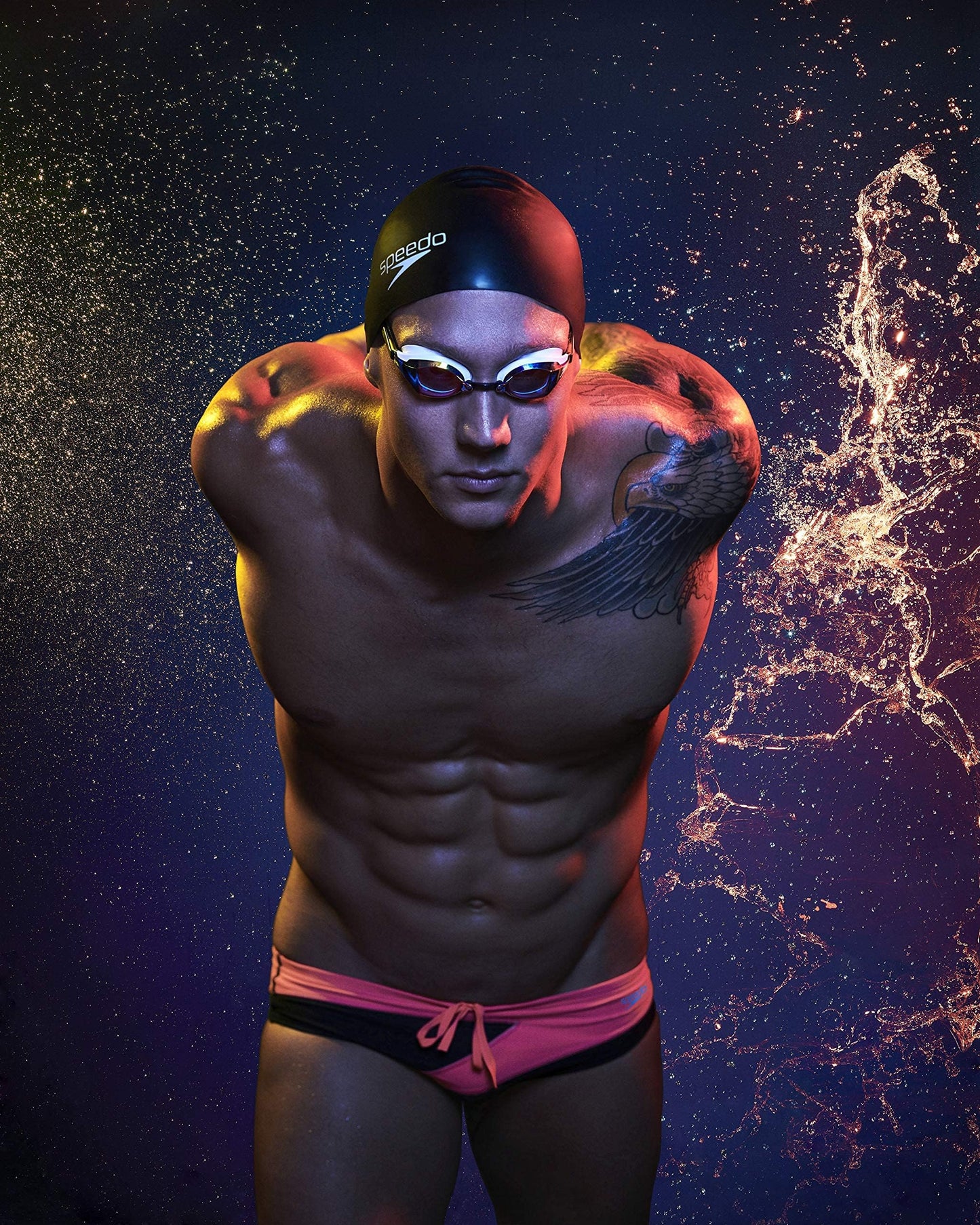 Speedo Unisex Adult Swim Cap Silicone - Speedo Black, One Size