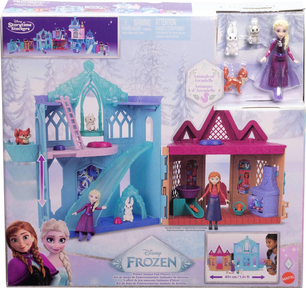 Mattel Disney Frozen Elsa Winter Animal Fun Playset & Small Doll 🍁 All In One Marketplace Canada