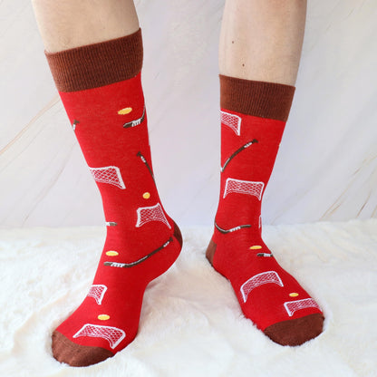 Moyel Hockey Socks Funny Gifts for Men Teen Boys Size 7-13 🍁 All In One Marketplace Canada