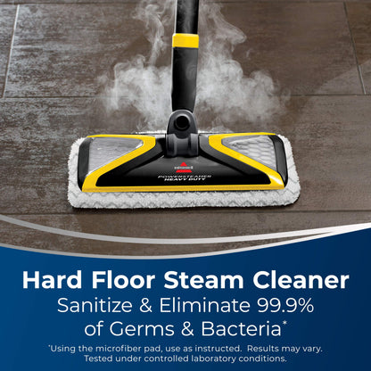 BISSELL Power Steamer Heavy Duty 3-in-1 Steam Mop, Handheld Steam Cleaner for Indoor and Outdoor Use, Garage Workshop Auto RV Deck Patio, 25 Accessories, Variable Steam, Wall Mount, 2685B - Available at All In One Marketplace Canada