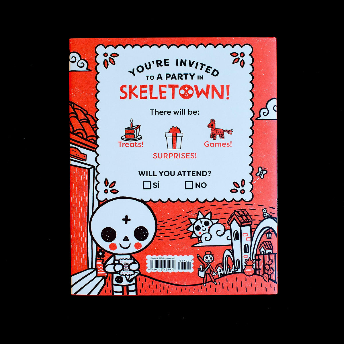 Skeletown : Oui. Non ! : Une drôle d'histoire d'amitié pour le Jour des Morts et Halloween – pour les enfants anglophones ou hispanophones de 4 à 8 ans