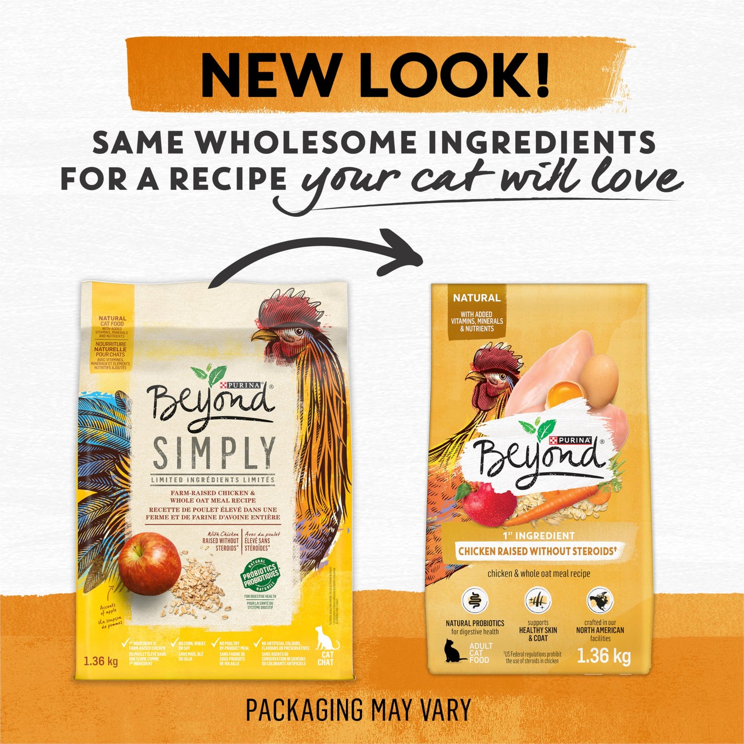 Beyond Dry Cat Food, Chicken & Whole Oatmeal 2.72kg 🍁 All In One Marketplace Canada