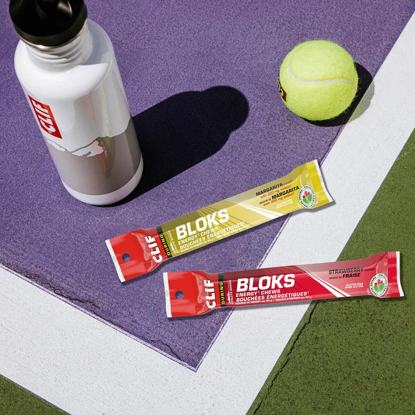 Clif Bloks Energy Chews, Margarita Flavour, Organic, 60 g (Pack of 18) 🍁 All In One Marketplace Canada