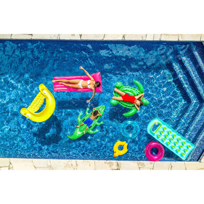 Intex Sit N Float Inflatable Lounge, 60" X 39", (Colors May Vary), 1 Pack