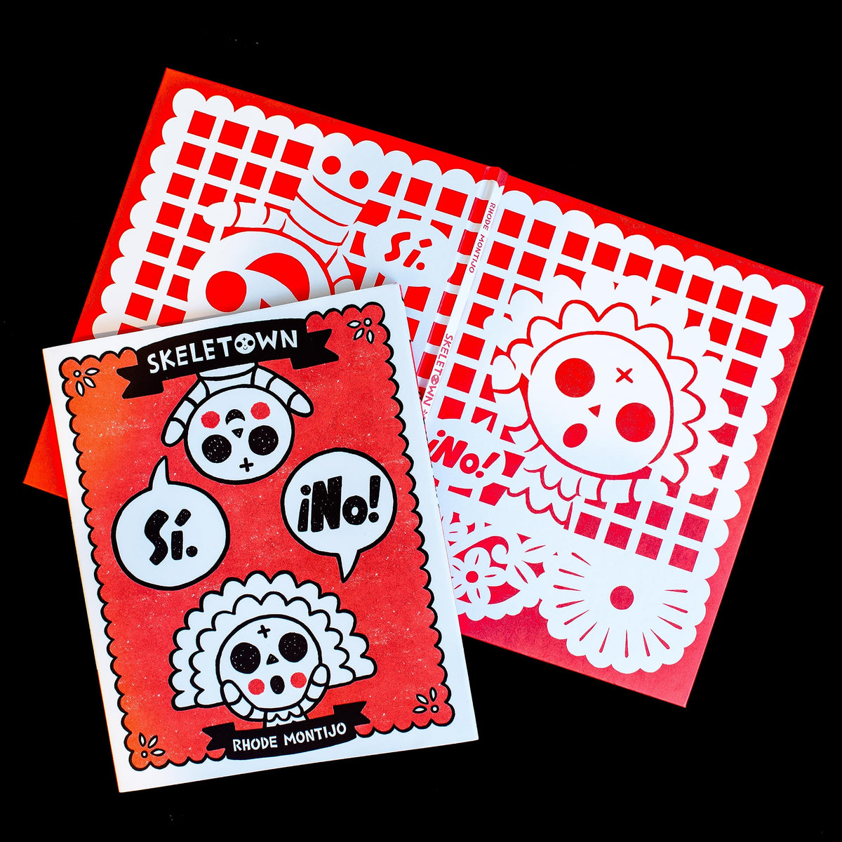 Skeletown : Oui. Non ! : Une drôle d'histoire d'amitié pour le Jour des Morts et Halloween – pour les enfants anglophones ou hispanophones de 4 à 8 ans