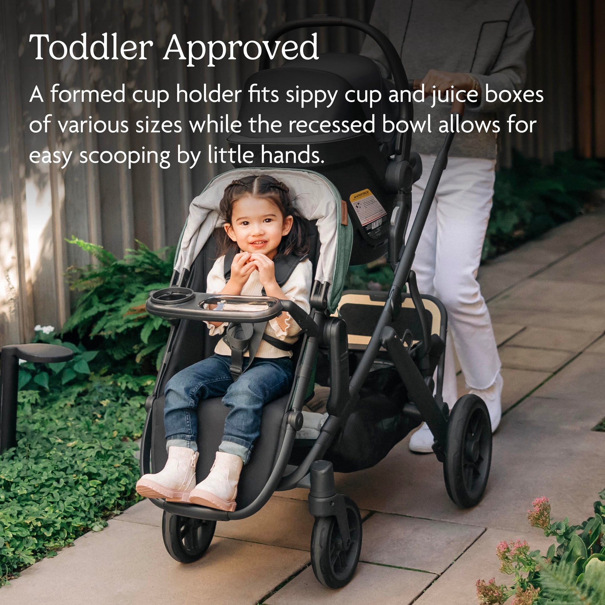 UPPAbaby Snack Tray for Vista, Cruz, RumbleSeat/Quick Attachment/Folds with Stroller UPPAbaby
