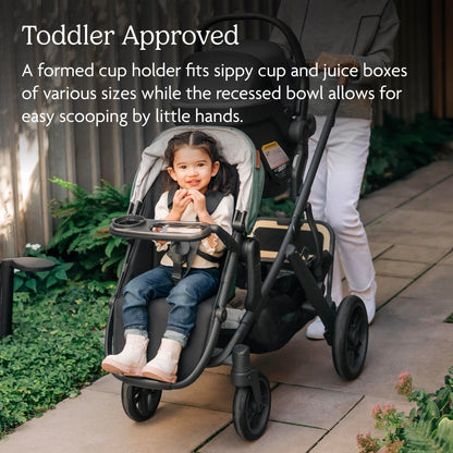 UPPAbaby Snack Tray for Vista, Cruz, RumbleSeat/Quick Attachment/Folds with Stroller UPPAbaby