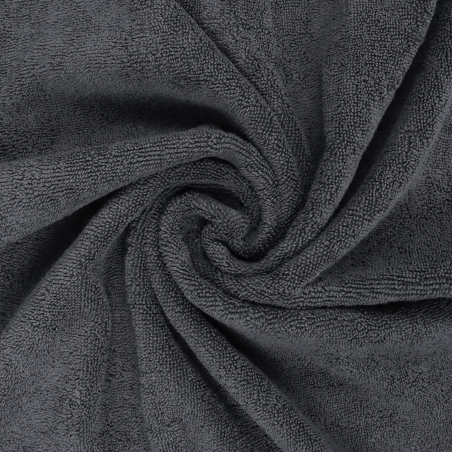 Utopia Towels 4 Pack Premium Bath Towels Set, 27 by 54 Inches, 100% Ring Spun Cotton 600GSM, Lightweight and Highly Absorbent Quick Drying Towels, Perfect for Daily Use, Grey - Available at All In One Marketplace Canada