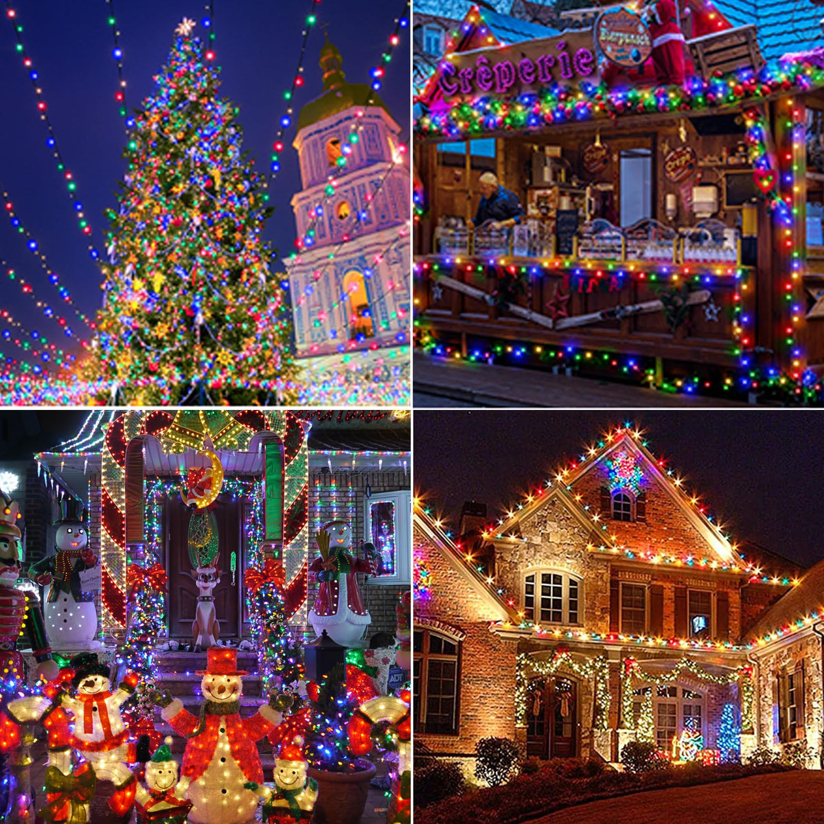 Joomer Multicolor Christmas String Lights,100FT 300LED Plugin Connectable 🍁 All In One Marketplace Canada