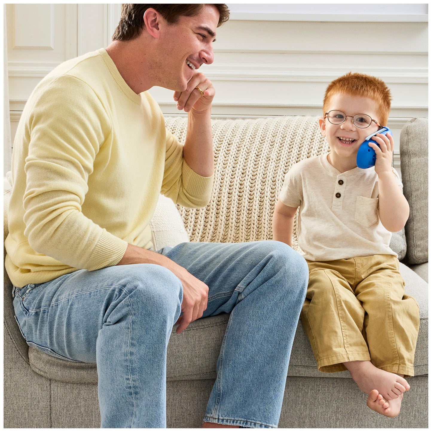 Ms. Rachel Official Electronic Talk with Me Learning Phone with Conversational Phrases, Educational Toys & Toddler Toys for Girls & Boys Ages 1-3+ Ms. Rachel