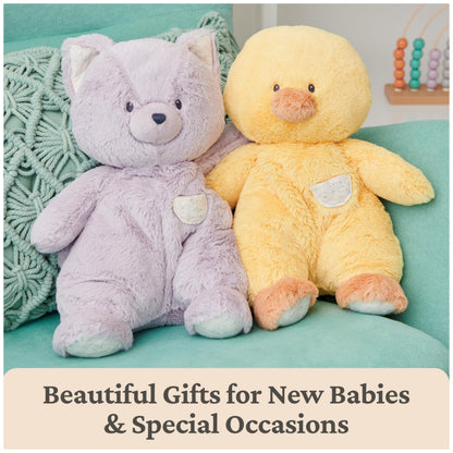 GUND Baby Oh So Snuggly Hippo 12.5-Inch Plush Toy, Ages 0+