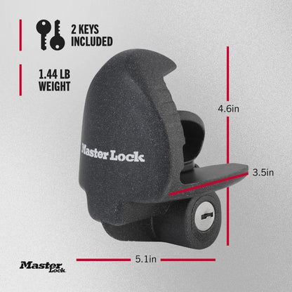 Master Lock 379ATPY Universal Trailer Coupler Lock