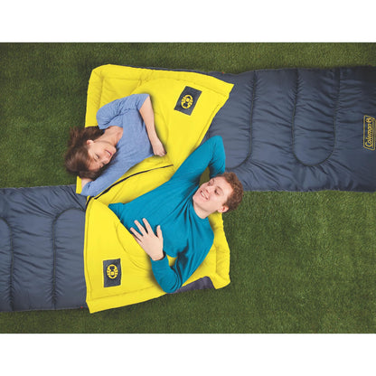 Coleman Palmetto Cool-Weather Sleeping Bag, 5°C Lightweight Camping Sleeping Bag for Adults, No-Snag Zipper with Stuff Sack Included Coleman