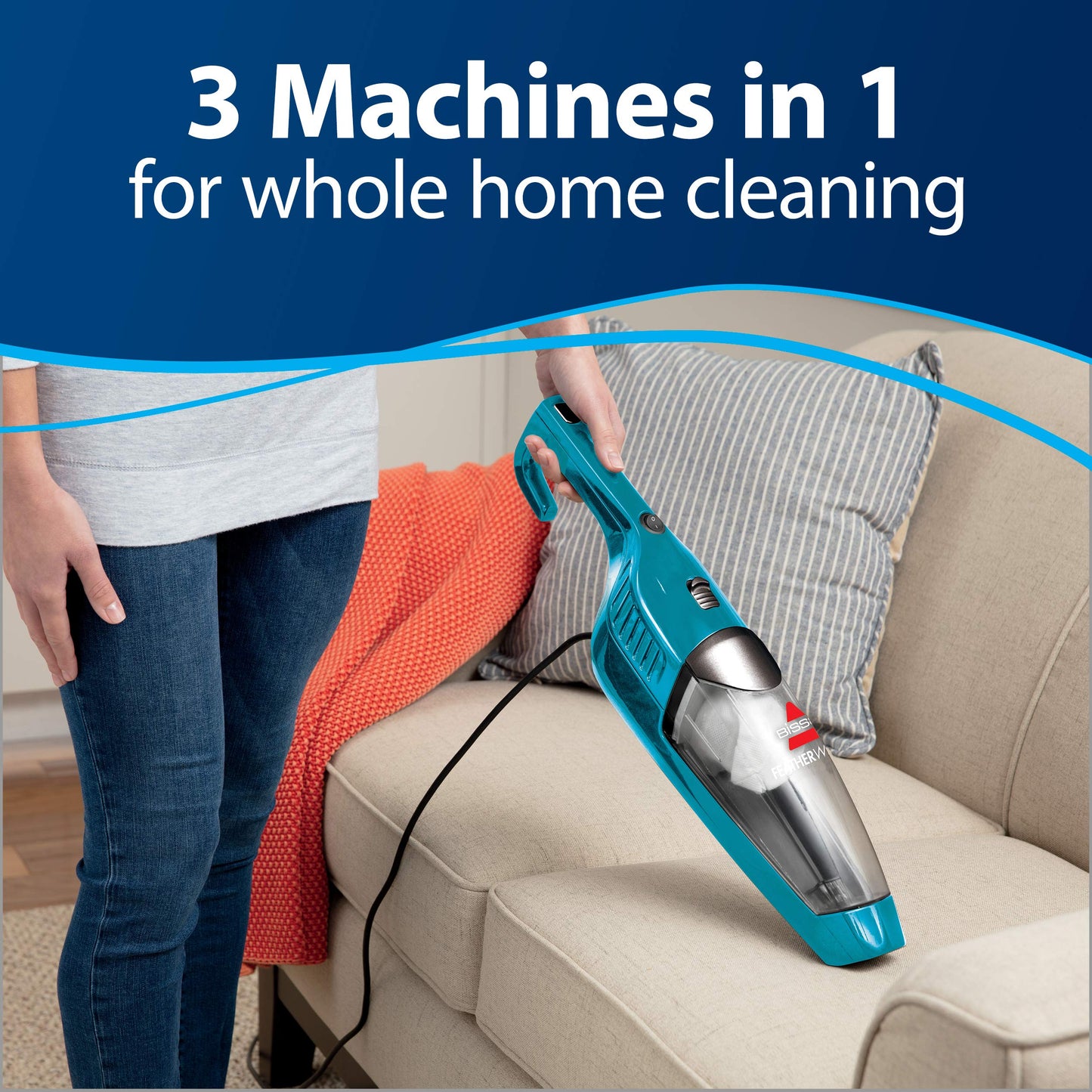 BISSELL Featherweight Turbo Stick Vacuum Cleaner, 2610B Bissell