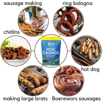 Natural Hog Casing (8oz 227g) | Canadian-Made Premium Sausage Casings