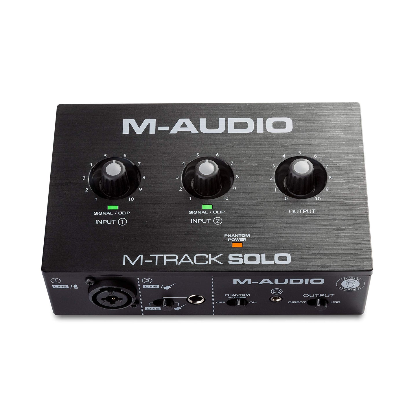 M-AUDIO M-Track Solo USB Audio Interface for Recording, Streaming and Podcasting with XLR, Line and DI Inputs, Plus a Software Suite Included 🍁 All In One Marketplace Canada