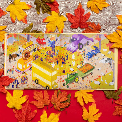 Little Red, Autumn on the Farm: A Seasonal Picture Book That Celebrates Fall Harvest and Ends with a Halloween Festival―for Toddlers and Preschoolers