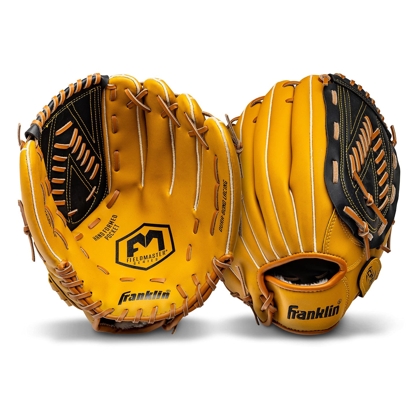 Franklin Sports Baseball and Softball Glove - Fieldmaster Adult + Youth Baseball Gloves - Men's + Women's Infield + Outfield Mitt - Right Hand Throw - 13" 🍁 All In One Marketplace Canada