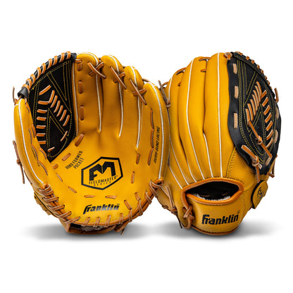 Franklin Sports Baseball and Softball Glove - Fieldmaster Adult + Youth Baseball Gloves - Men's + Women's Infield + Outfield Mitt - Right Hand Throw - 13" 🍁 All In One Marketplace Canada