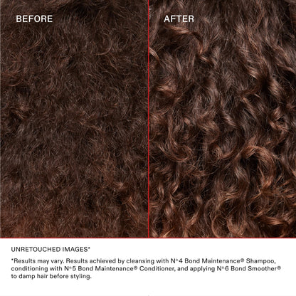 Olaplex N°.6 Bond Smoother: Leave-In Styling Treatment | Smooths, Conditions, & Strengthens | Frizz Control for Up to 72 Hours | For Coily, Curly, Straight, and Wavy, 100 mL / 3.3 Fl Oz - Available at All In One Marketplace Canada