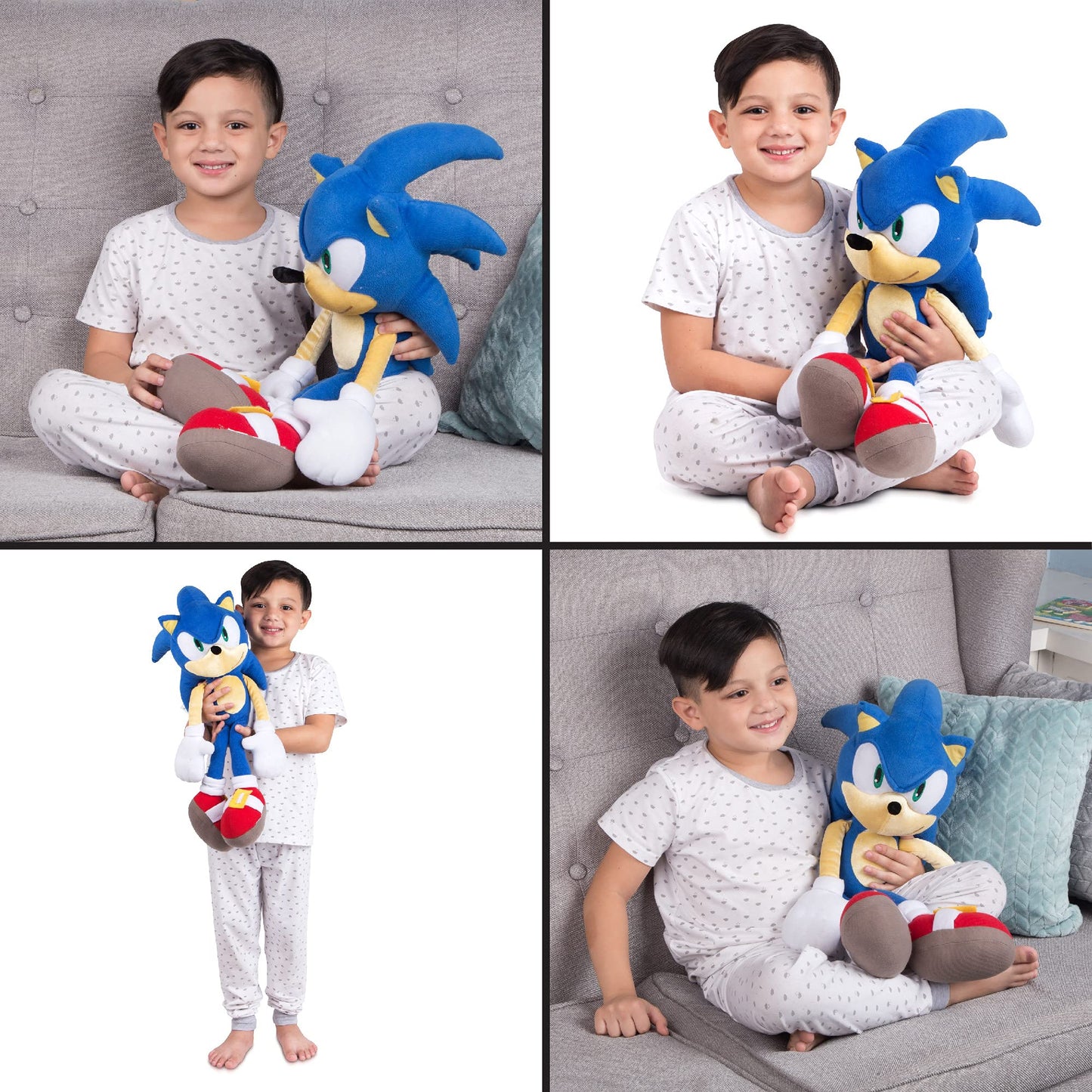 Franco Kids Bedding Plush Cuddle Pillow Buddy, One Size, Sonic The Hedgehog 🍁 All In One Marketplace Canada